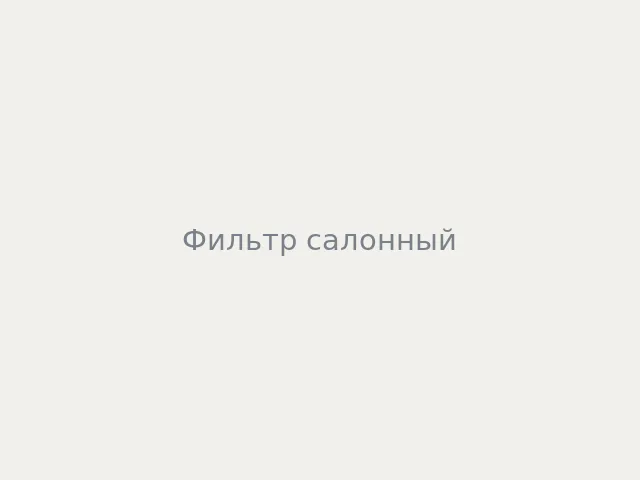 Фильтр салонный